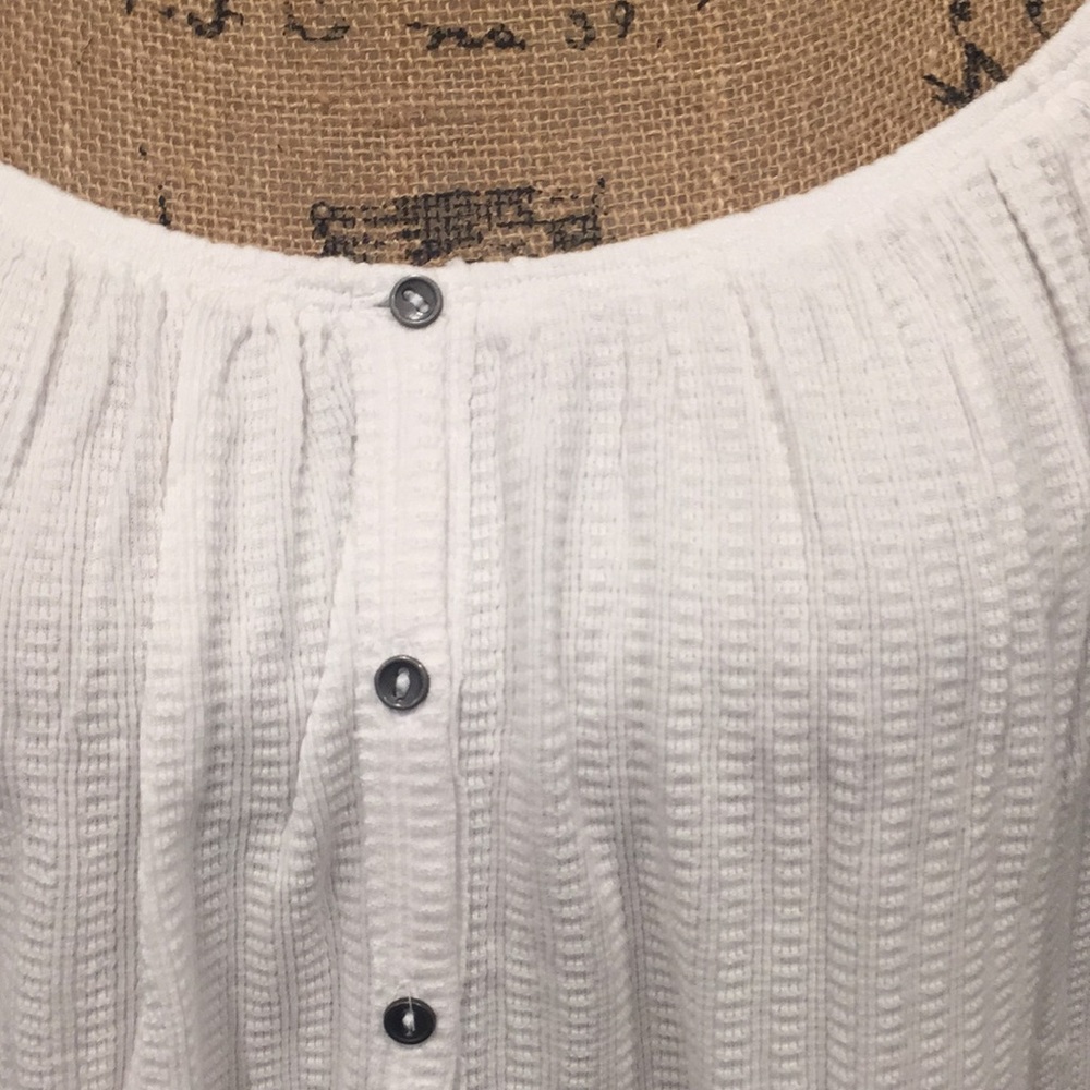 NWT Free People Mint Julep Top in White - Picture 5 of 6